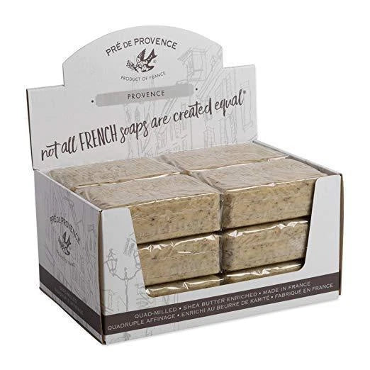 Pre de PROVENCE Case 12 x 250 Gram French Soap Bath Shower Bars Shea